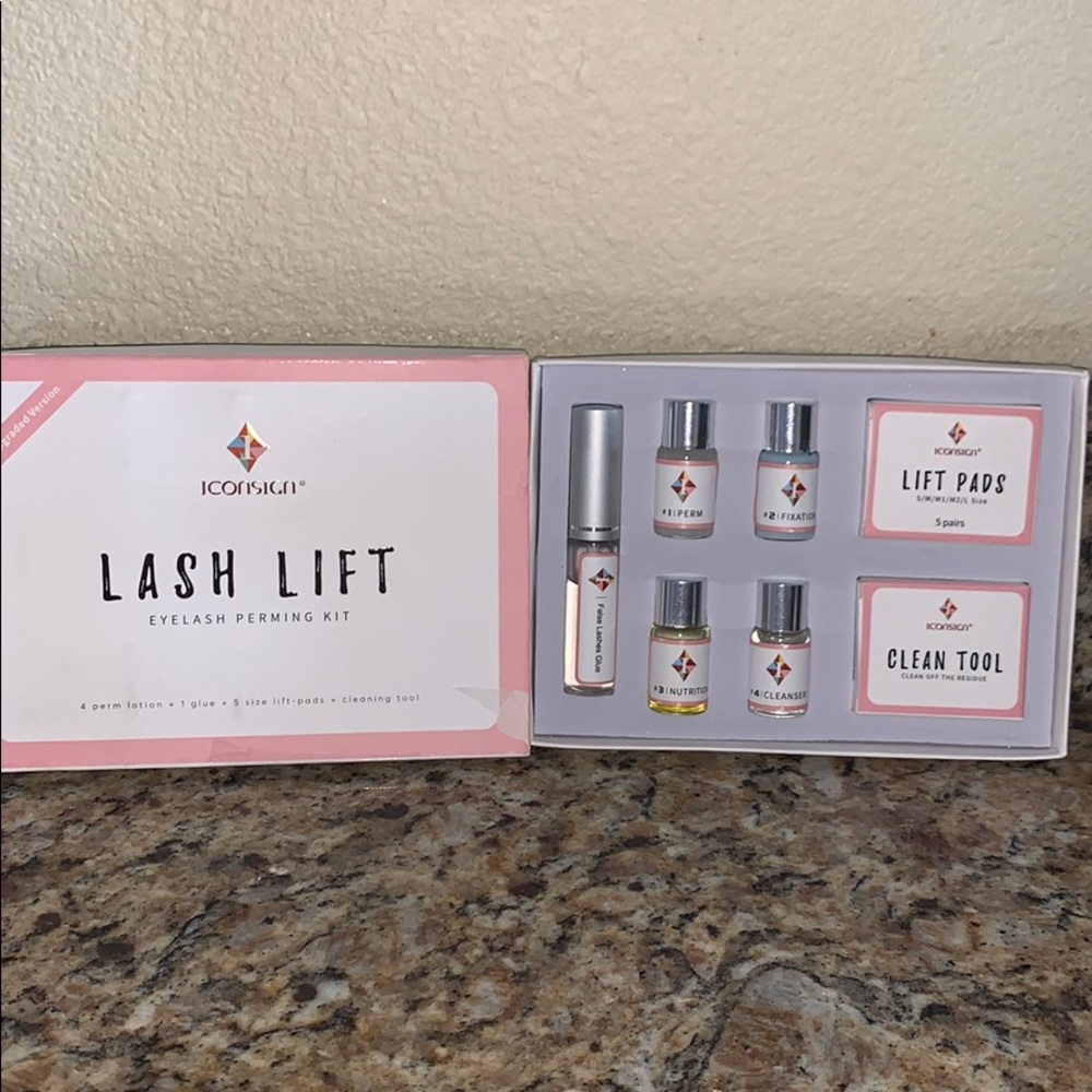 Lash lift: eyelash perming kit